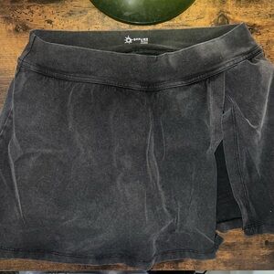 OFFLINE by Aerie OG Mini Skirt - Acid Wash Black